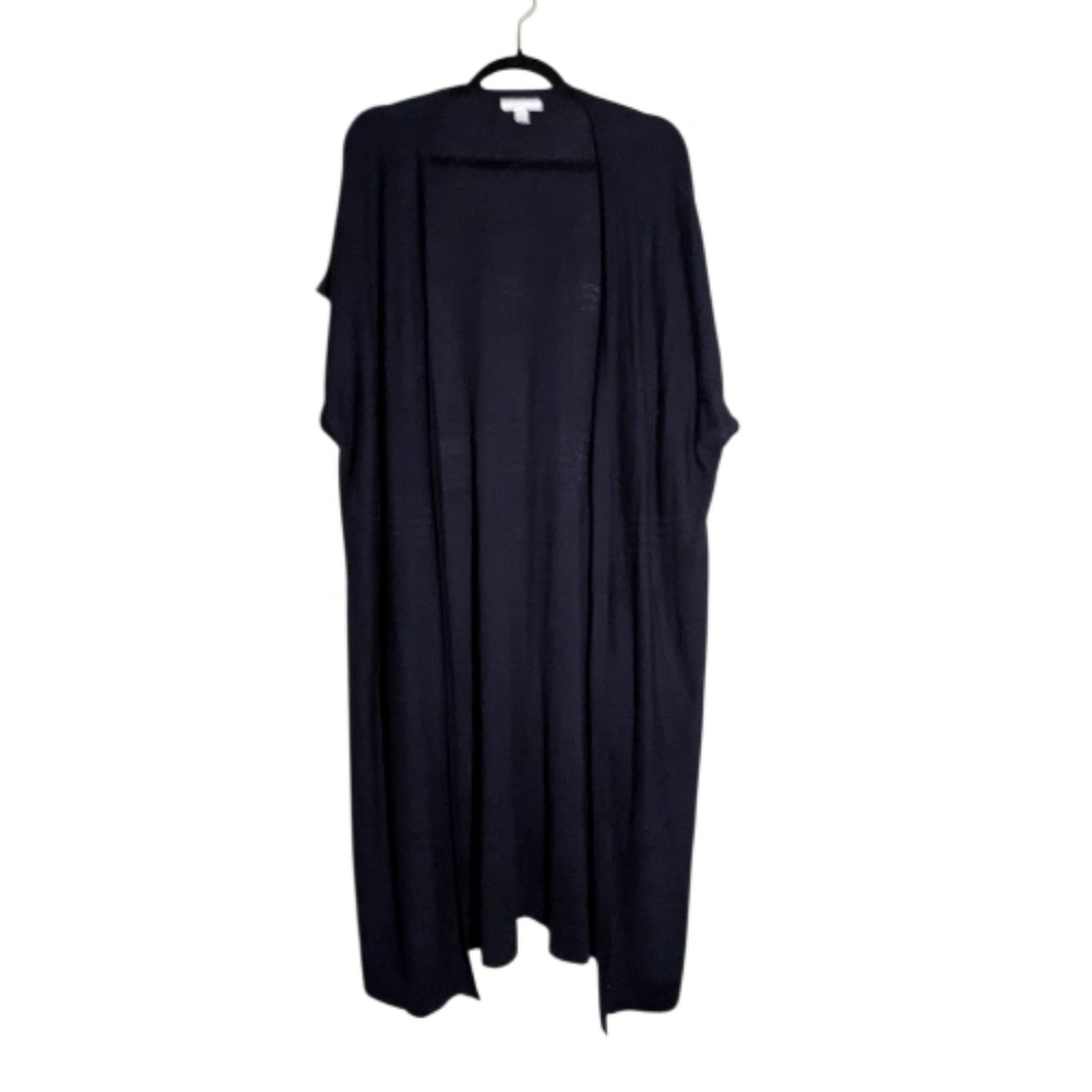 New York & Company Open Front Maxi Cardigan, X-Large
